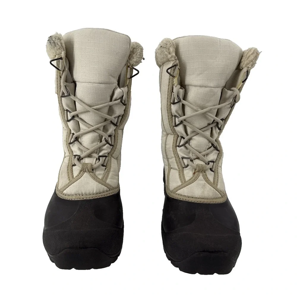 Sorel Cumberland Winter Snow Boots Women 7 Waterproof Duck Thinsulate Oyster